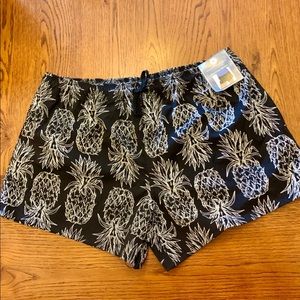 NWT - Lauren James Pineapple Shorts